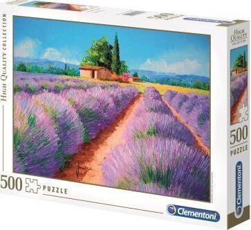 Clementoni Puzzle 500 elementów Lawendowy zapach