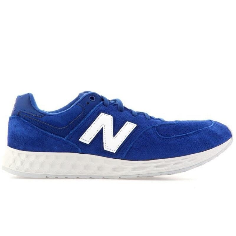 Мужские кроссовки спортивные для бега синие текстильные низкие New Balance M MFL574FE