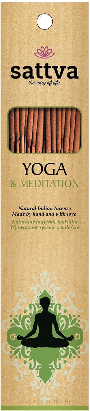 Räucherstäbchen Yoga & Meditation - Sattva Yoga & Meditation Incense Sticks