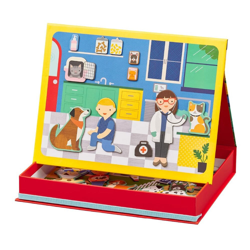 PETIT COLLAGE Magnetic Play Scene Pet Hospital