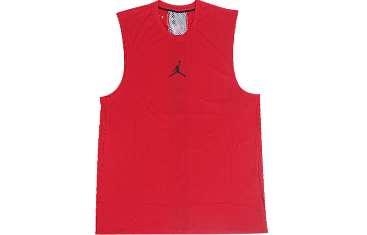 Jordan 速干篮球训练运动背心 男款 红色 / Трендовая спортивная жилетка Jordan CU1025-687 для баскетбола
