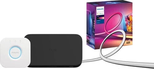 Philips Hue Play HDMI Sync Box + Gradient Light Strip 65+ inches + Bridge