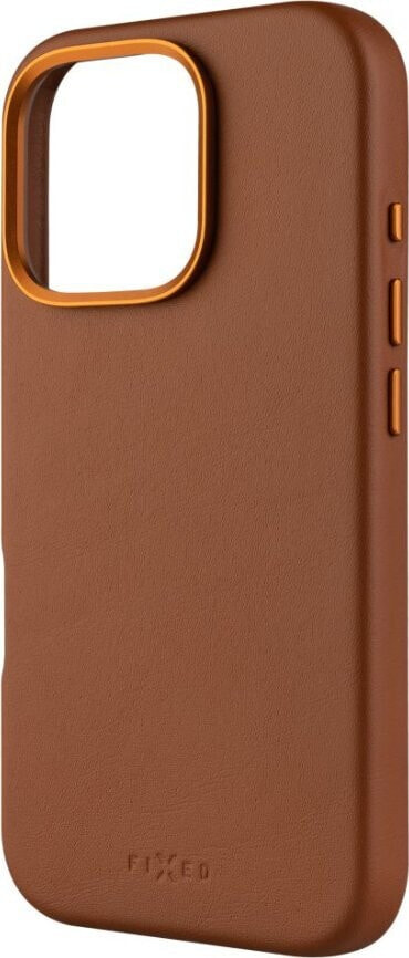 Fixed Fixed MagLeather | Back cover | Apple | iPhone 16 Pro | Leather | Brown