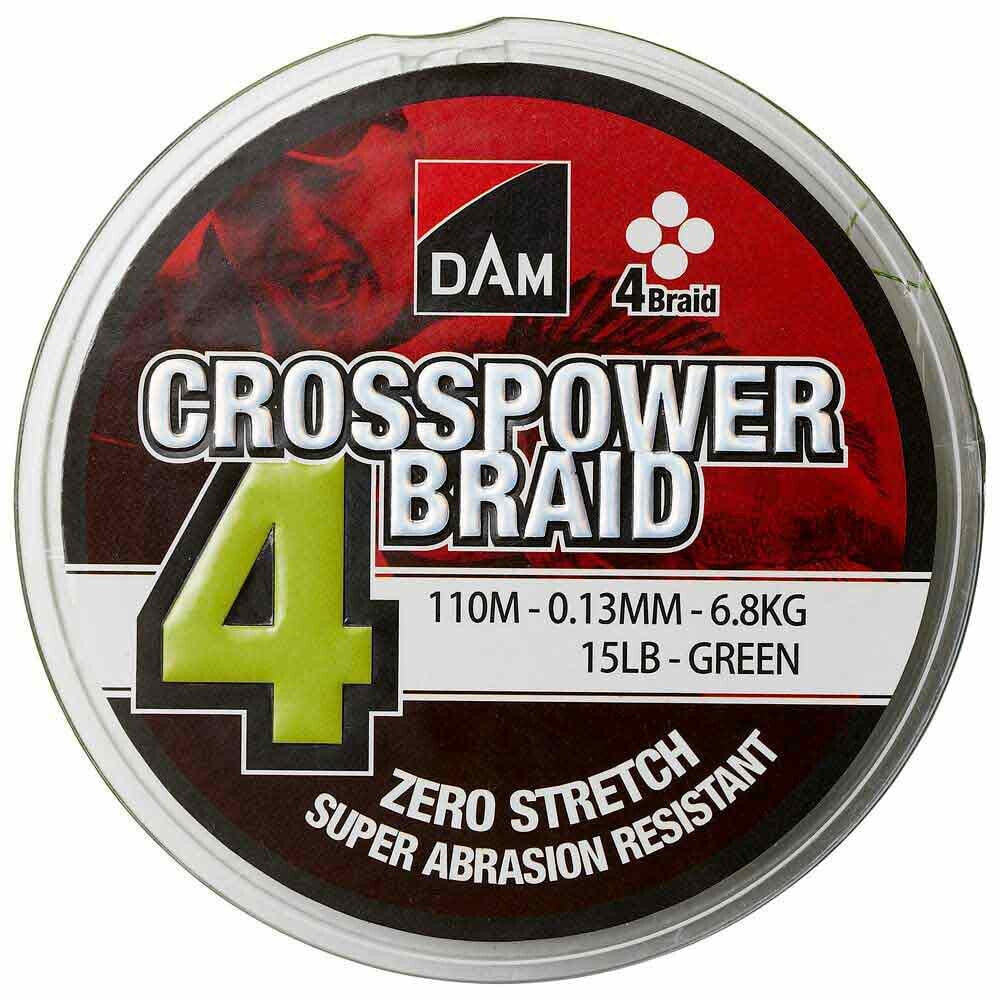 DAM Crosspower 4-Braid Braided Line 150 m