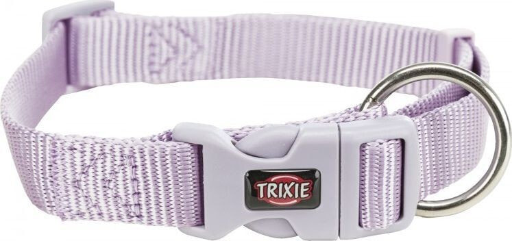 Trixie Premium dog collar, light lilac, L – XL: 40–65 cm / 25 mm