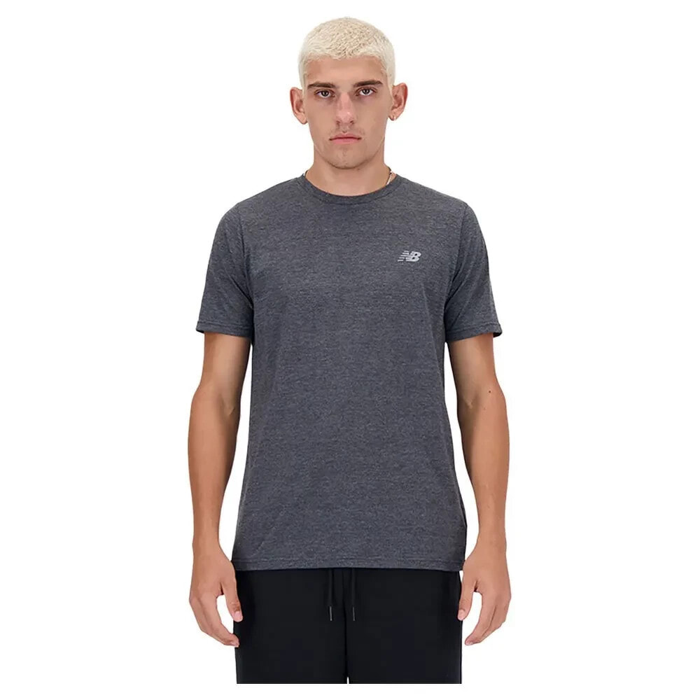 NEW BALANCE Sport Essentials Heathertech Short Sleeve T-Shirt