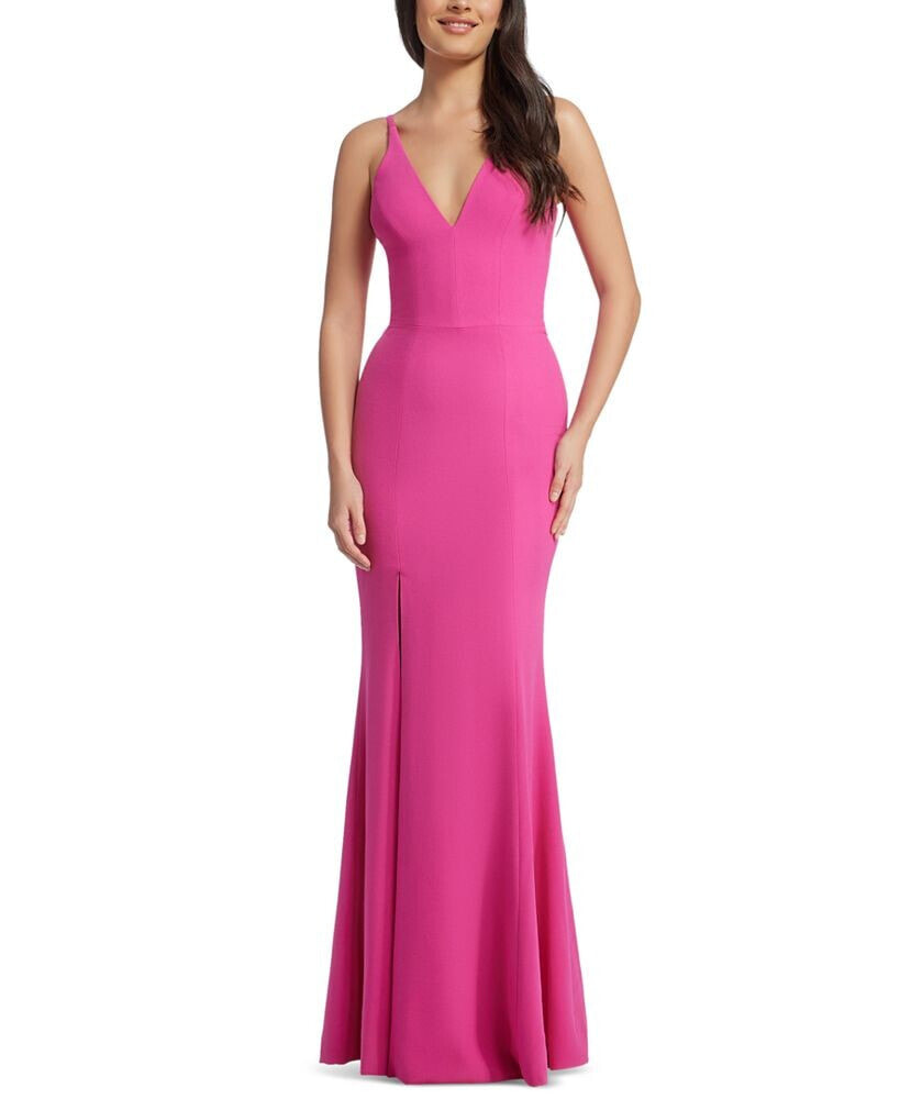 Dress the Population iris High-Slit Evening Gown