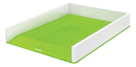 Leitz 53611054 файловая коробка/архивный органайзер Полистирен Зеленый, Белый