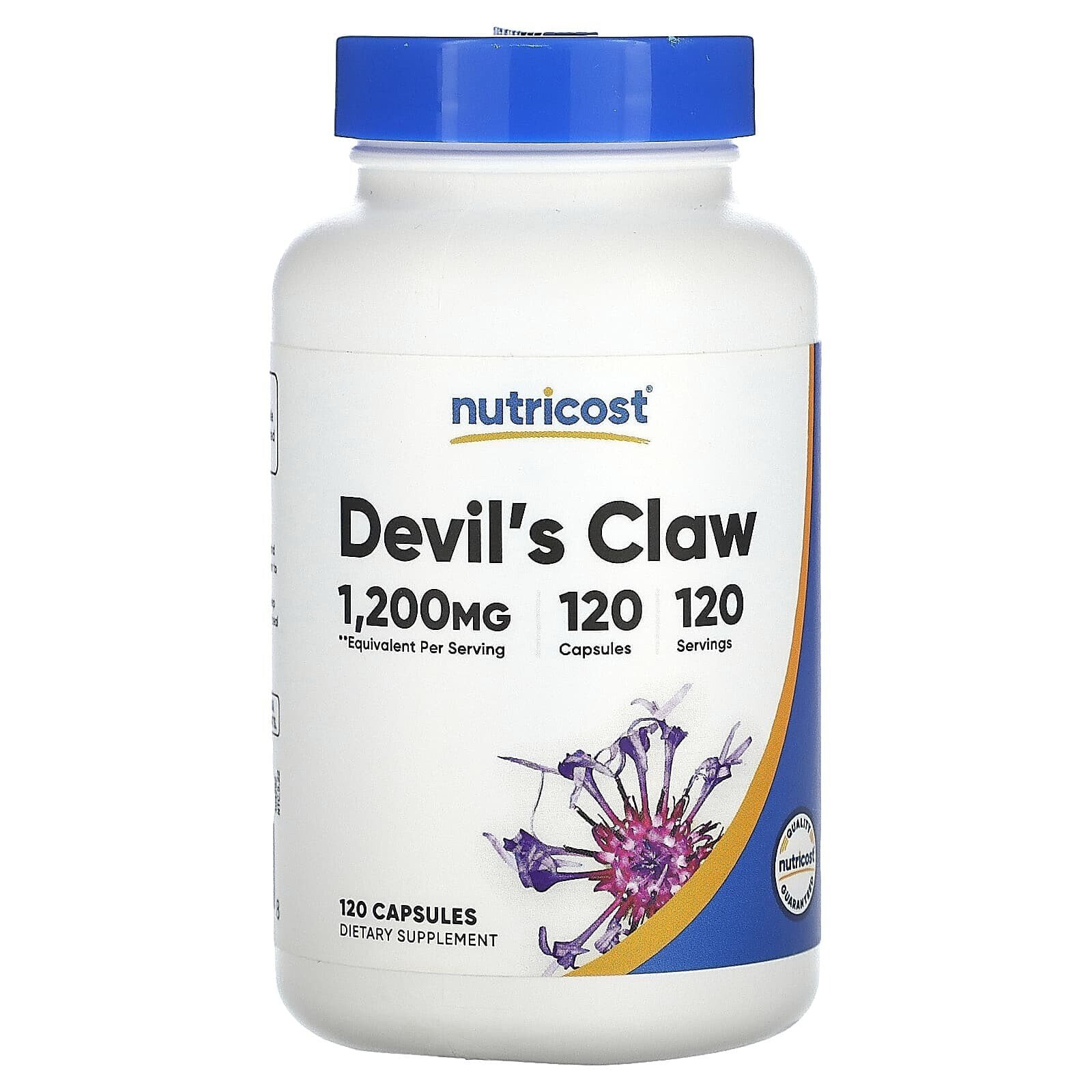 Devil's Claw, 1,200 mg , 120 Capsules