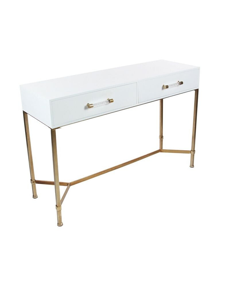 Rosemary Lane metal Console Table
