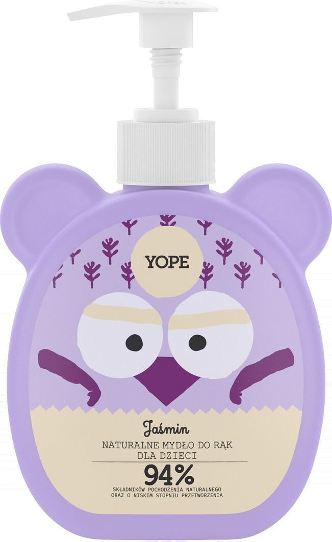 Yope Jasmine Hand Soap Натуральное детское мыло экстрактом жасмина для рук  400 мл