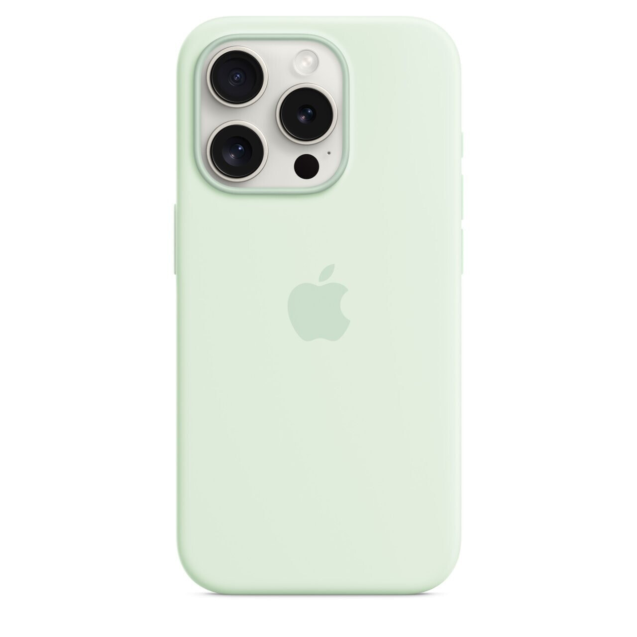 Apple iPhone 15 Pro Silikon Case mit MagSafe