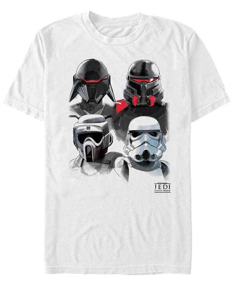 Fifth Sun star Wars Men's Jedi Fallen Order Trooper Group Sketch T-shirt