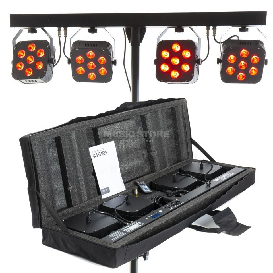 lightmaXX Platinum CLS-3 MkII & Stand 8W (4x LED Spotlights)