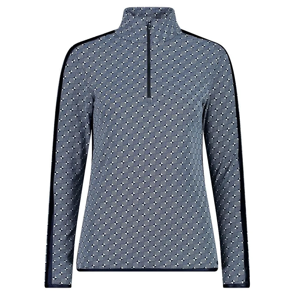 CMP Printed Sweat 32L0336 Half Zip Fleece