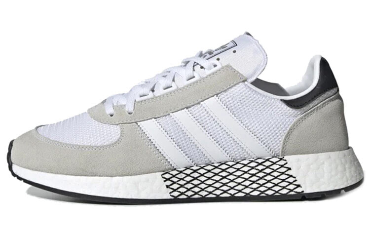 adidas originals Marathon Tech 复古拼色休闲运动鞋 灰白 / Кроссовки Adidas originals Marathon Tech EE4925