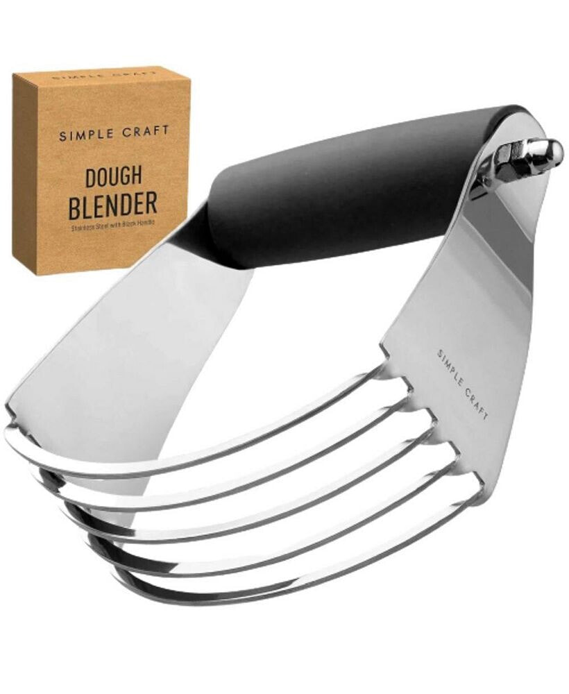 Zulay Kitchen stainless Steel Pastry Dough Cutter with Comfortable Grip Handle