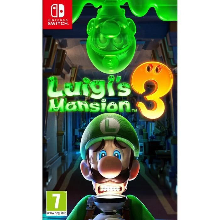 Переключатель игры Luigi's Mansion 3
