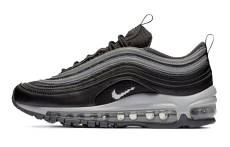 Nike Air Max 97 低帮 跑步鞋 GS 黑灰 / Кроссовки Nike Air Max 97 GS BQ8380-001