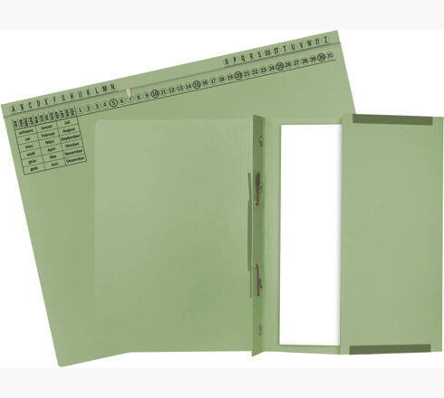 Exacompta 371125B папка Тонкий картон Зеленый
