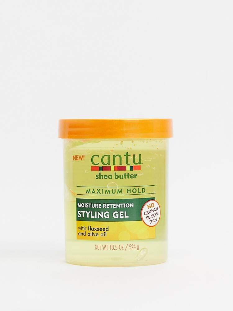 Cantu – Styling-Gel aus Shea-Butter mit Leinsamen und Olivenöl für maximale Erhaltung und Befeuchtung