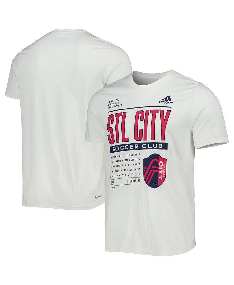 Men's White St. Louis City SC Club DNA Performance T-shirt