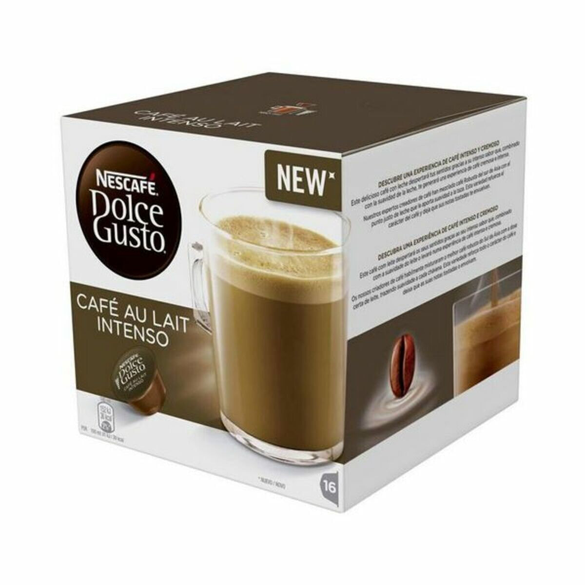 Cafe intenso. Dolce gusto капсулы Cafe au lait. Dolce gusto Cafe au lait intenso. Кофе в капсулах Nescafe Dolce gusto Cafe au lait. Нескафе Cafe au lait в капсулах.