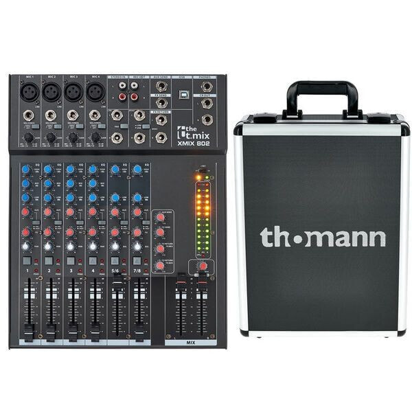 the t.mix xmix 802 USB Case Bundle