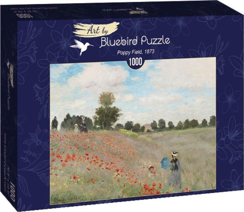 Bluebird Puzzle Puzzle 1000 Claude Monet, Pole maków