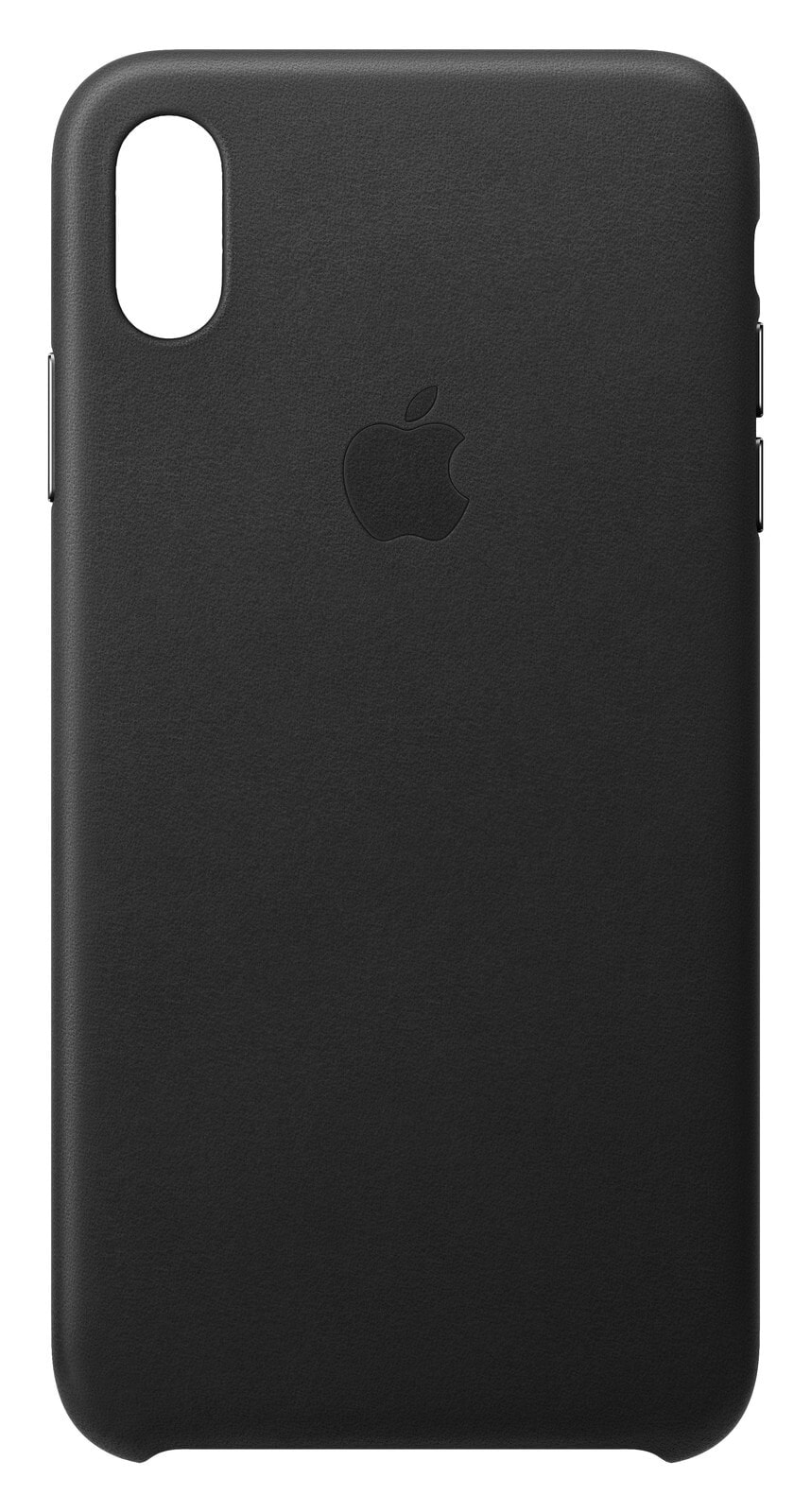 Чехол кожаный Apple Leather Case MRWT2ZM/A для iPhone XS Max чёрный