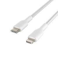 Belkin CAA004BT1MWH - 1 m - Lightning - USB C - Male - Male - White