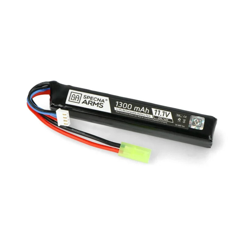 Li-Pol Specna ARMS 1300mAh 20/40C 3S 11,1V - Tamiya