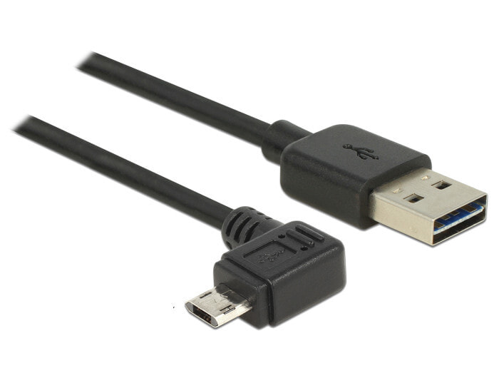 DeLOCK 83846 USB кабель 1 m 2.0 USB A Micro-USB B Черный