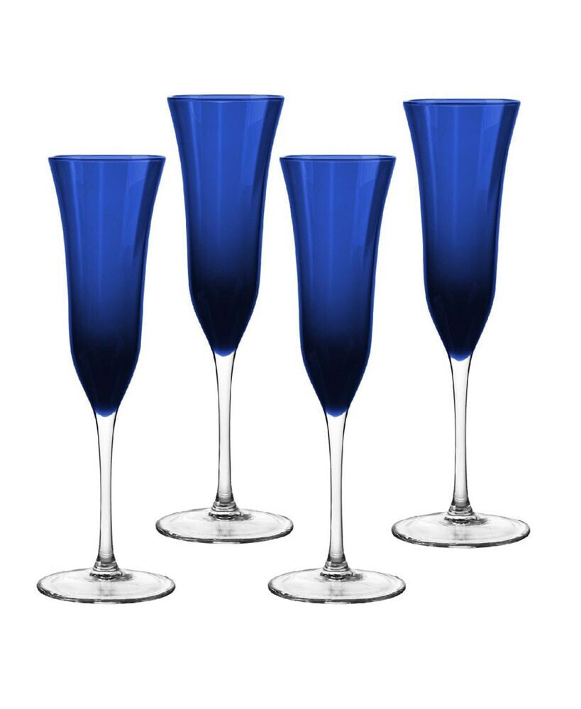 Meridian Flutes, Set Of 4