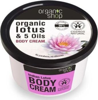 Organic Shop Lotus & 5 Oils Body Cream  Масляной крем для тела с экстрактом лотоса 250 мл