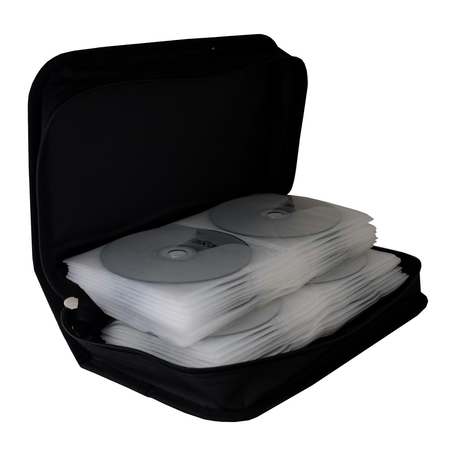 MediaRange BOX55 чехлы для оптических дисков чехол-бумажник 96 диск (ов) Черный