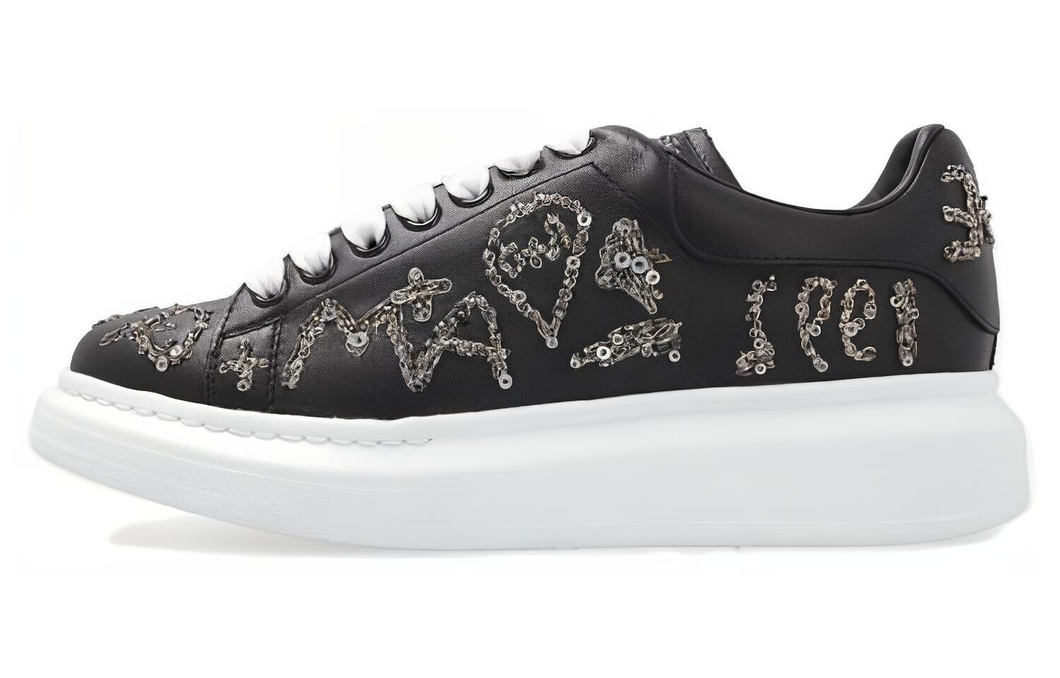 Alexander McQueen Casual Shoes Women's Low-Top Black