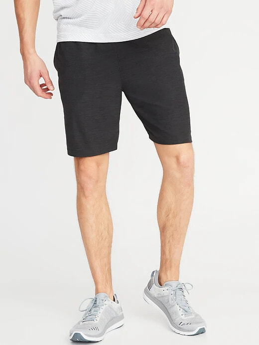 Мужские шорты спортивные черные трикотажные Old Navy Breathe ON Shorts for Men - 9-inch inseam Panther