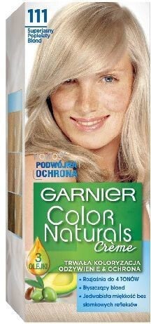 Garnier Color Naturals Creme No. 111  Насыщенная краска для волос, оттенок суперсветлый пепельный блонд