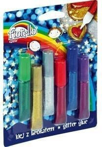 Grand Glitter glue 6 colors Fiorello