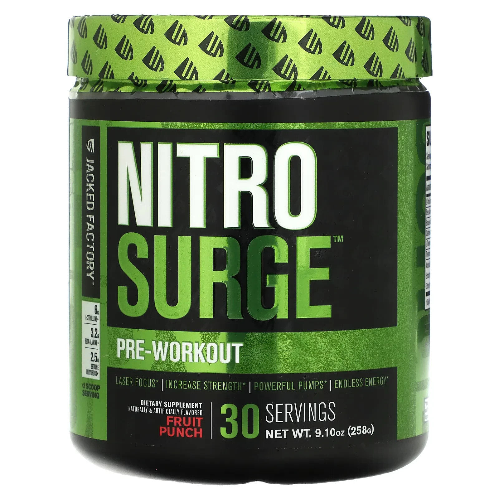 Nitro Surge, Pre-Workout, Grape, 8.78 oz (249 g)