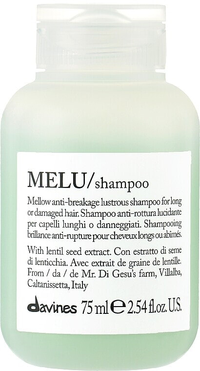 Anti-Haarbruch Shampoo für langes und strapaziertes Haar - Davines Melu Shampoo Anti-Rottura Lucidante