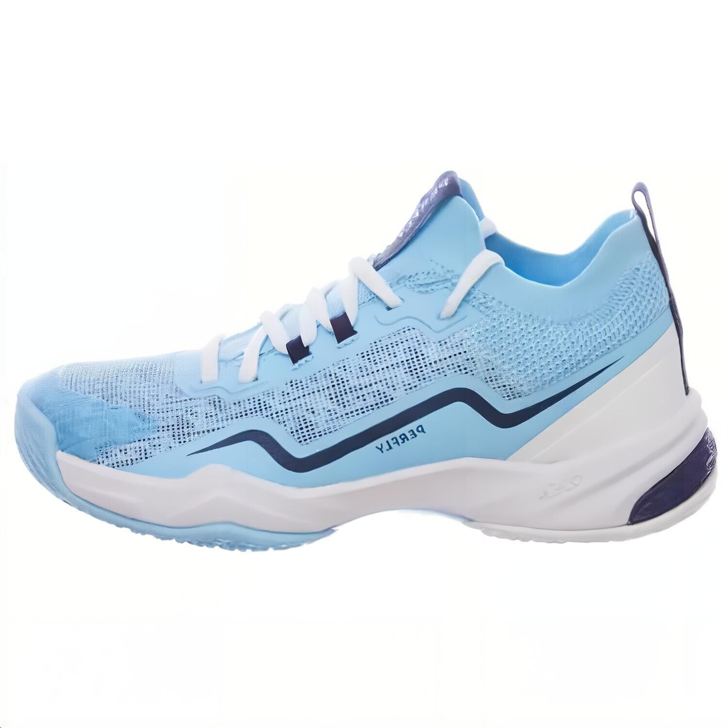 DECATHLON Badminton Shoes Unisex Low-Top Nile Blue