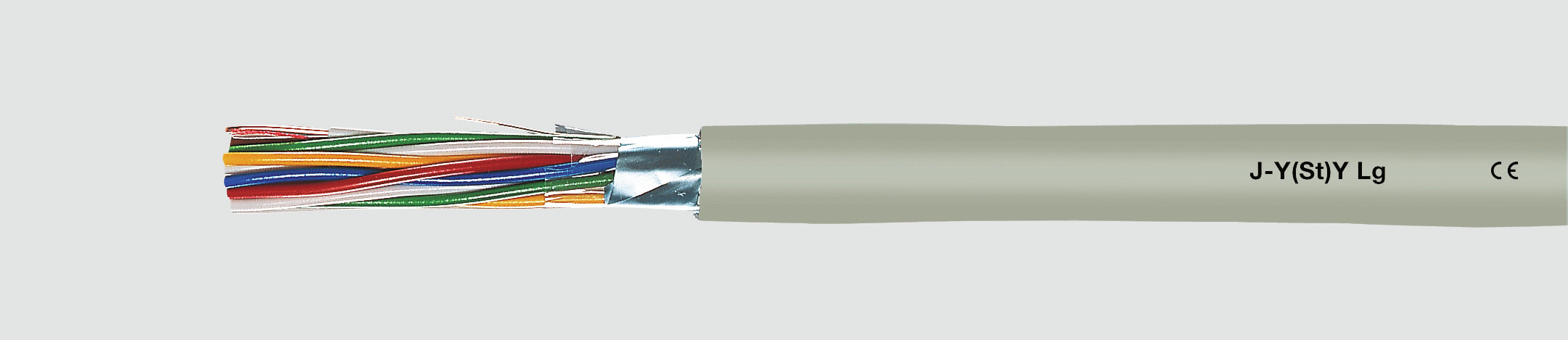 Helukabel 33004 - Low voltage cable - Grey - Polyvinyl chloride (PVC) - Cooper - 0.6 mm² - 30 kg/km