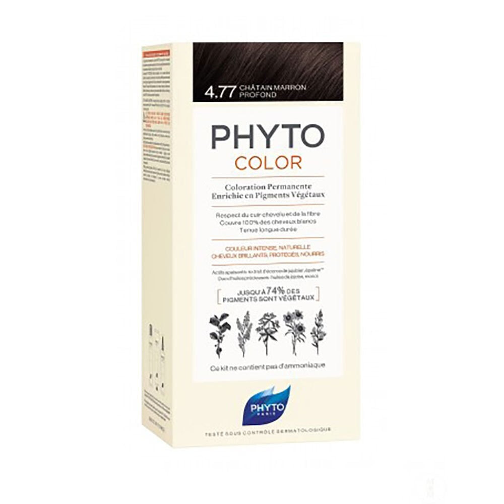 PHYTO Permanent Color 4.77 Brown Intense Brown