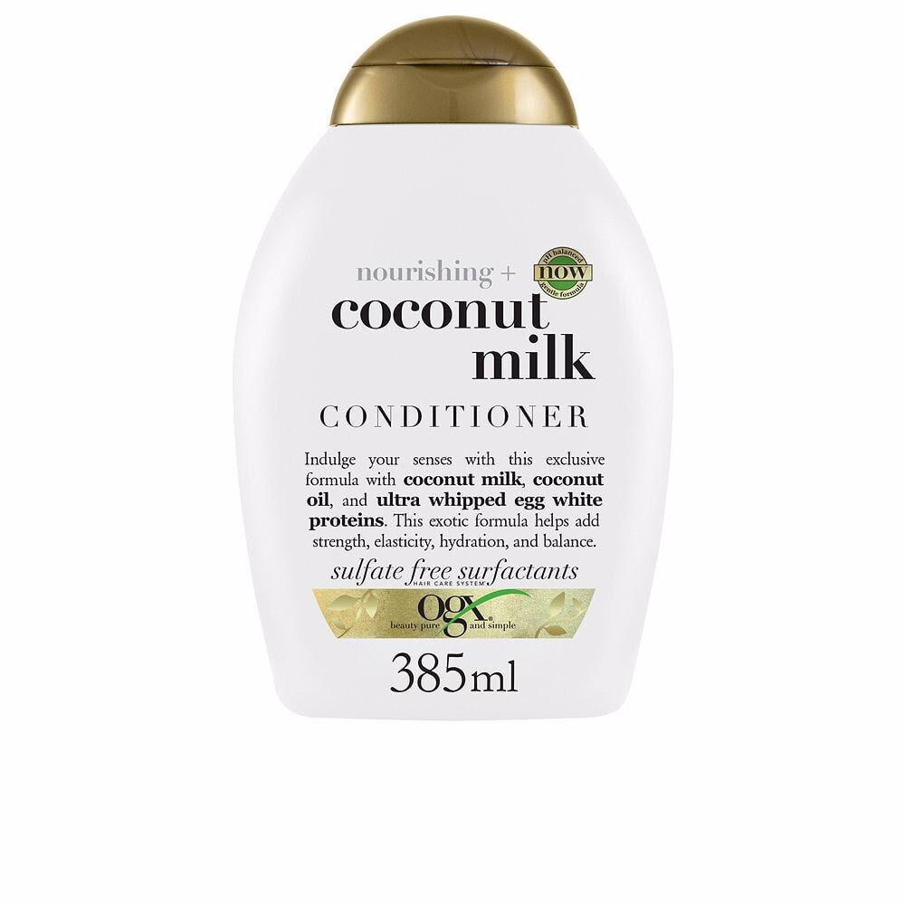 Кондиционер для поврежденных волос OGX COCONUT MILK hair conditioner 385 ml