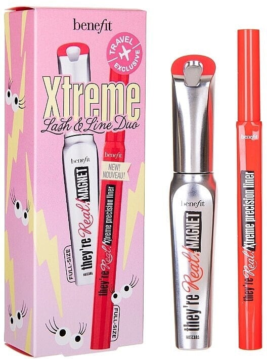 Benefit They're Real! Xtreme Lash & Line Duo (mascara/9ml + liner/0,35ml) - Set