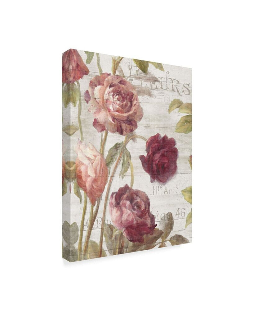 Trademark Global danhui Nai French Roses II Canvas Art - 37