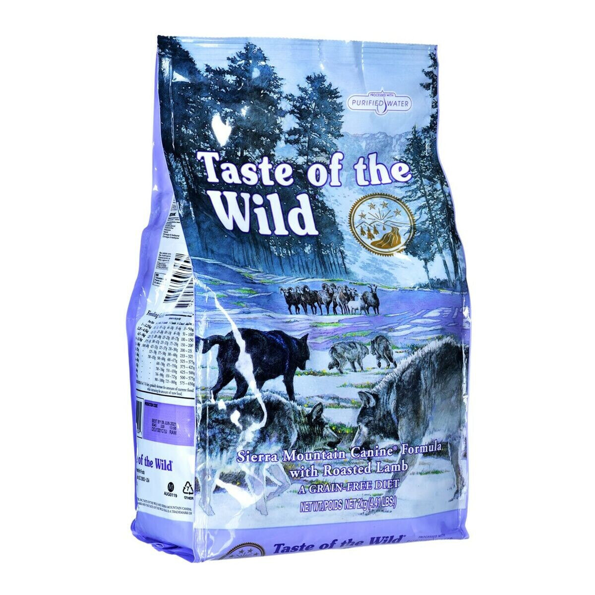 Фураж Taste Of The Wild Mountain Телятина Мясо ягненка 2 Kg