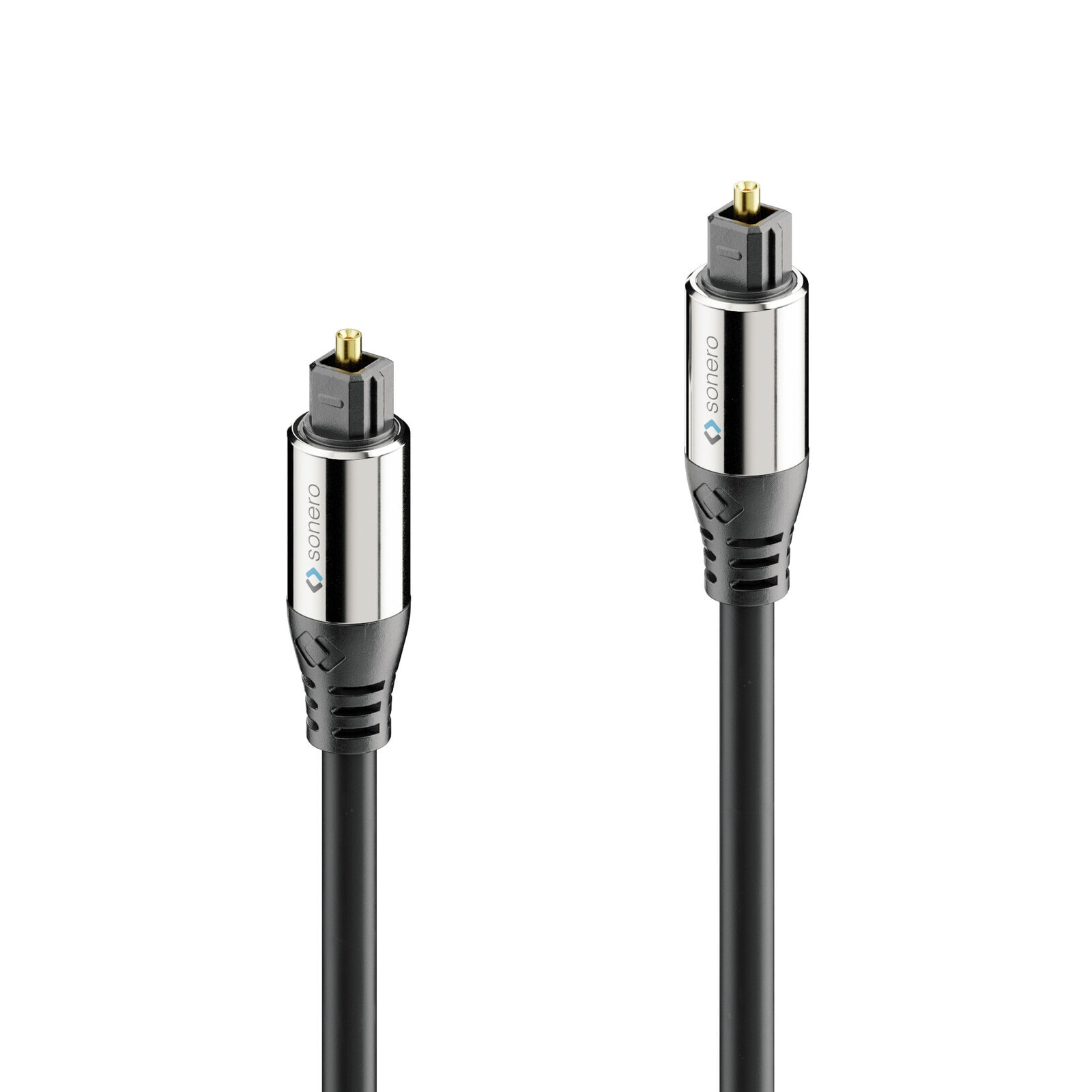Sonero Optical Audio Cable 2.0m - TOSLINK - Male - TOSLINK - Male - 2 m - Black